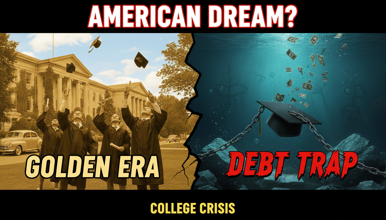 How A College Education Became a Scam In the US